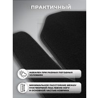 Комплект ковриков для авто Alicosta Ford C-Max (минивэн / Mk1) 2003 - 2010 (ворс)