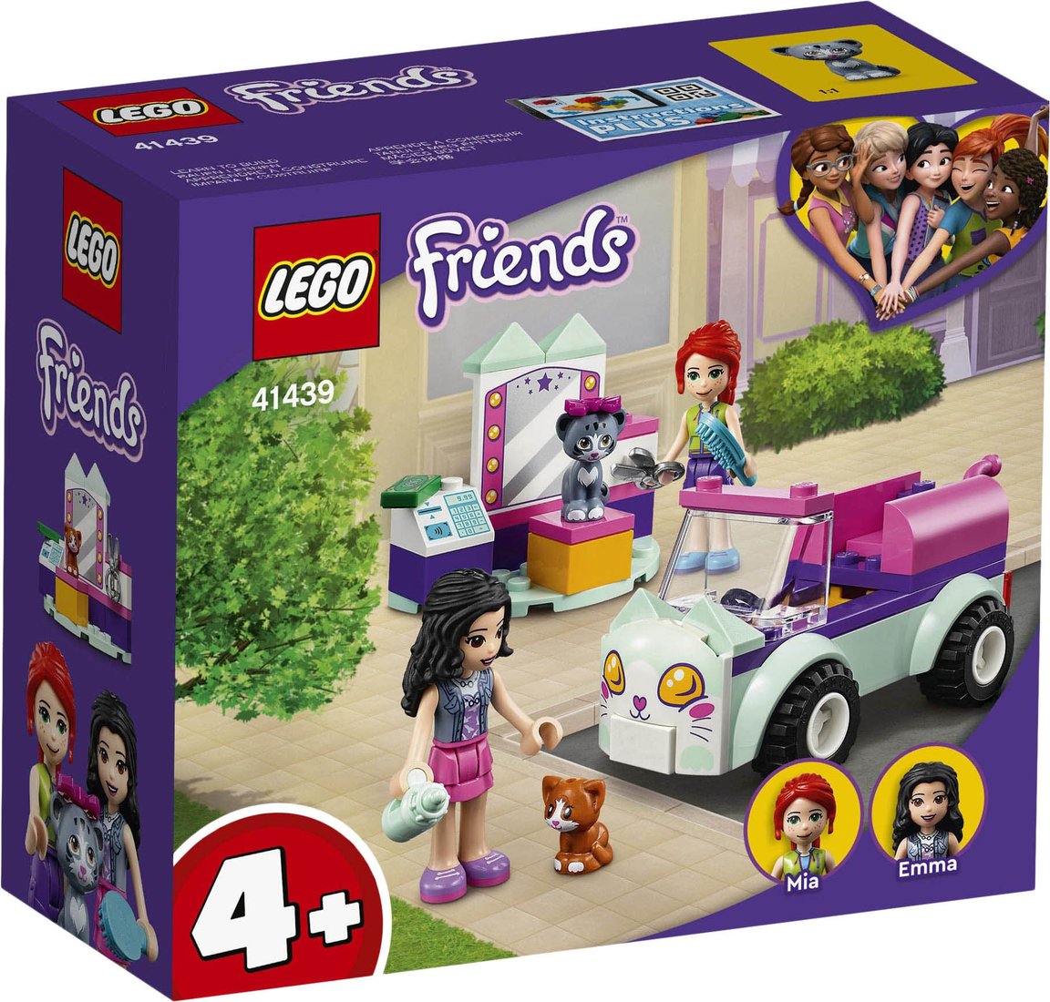 

Конструктор LEGO Friends 41439 Передвижной груминг-салон для кошек