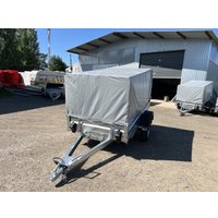 Одноосный прицеп AvtoS A25M1B (2500x1300x300, R13, ресс. AL-KO)