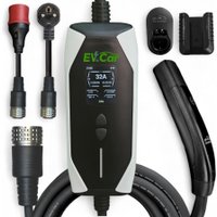 Зарядная станция EVCar Tesla NACS B3 6-32A Wi-Fi (7кВт, 1 фаза, сменные вилки)