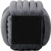 Пуфик Signal Bruni Velvet (серый)