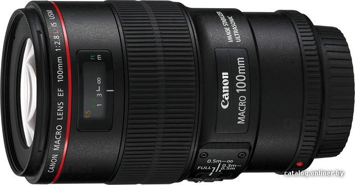 Объектив Canon EF 100mm f/2.8L Macro IS USM
