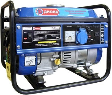 

Бензиновый генератор ДИОЛД ЭГБ-2