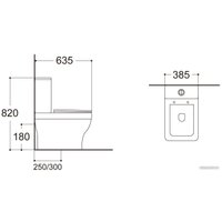 Унитаз напольный Aquatek Амадео AQ2914-00