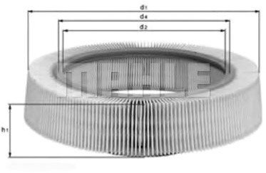 

Воздушный фильтр Mahle Knecht LX114