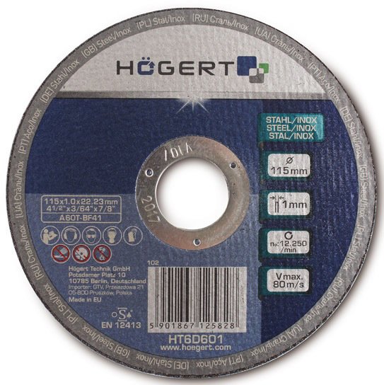 

Отрезной диск Hoegert Technik HT6D604