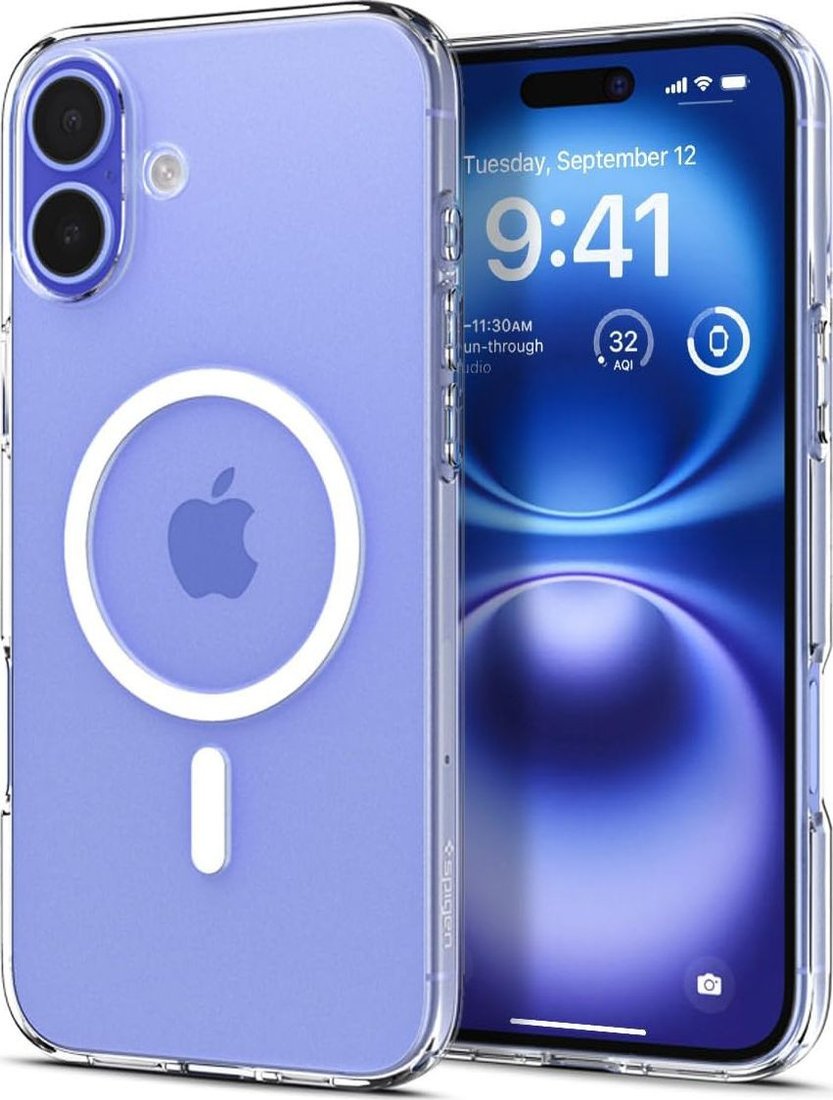 Чехол для телефона Spigen Liquid Crystal Mag Magsafe для iPhone 16 Clear