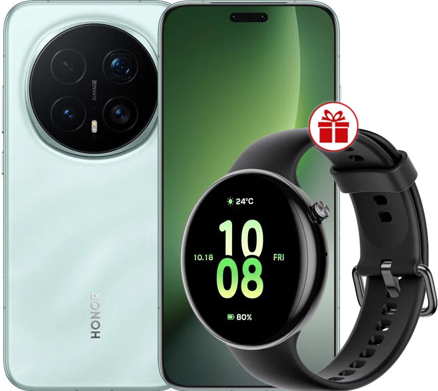 

Телефон HONOR Magic8 Pro 12GB/512GB международная версия (голубой) + умные часы HONOR Watch Fit по акции