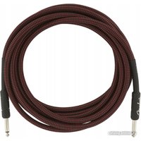 Гитарный кабель Fender Pro 15 INST Cable RED TWD 6.3 Jack - 6.3 Jack (4.5 м, красный)