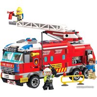 Конструктор Qman Fire Rescue 2807 Пожарная машина