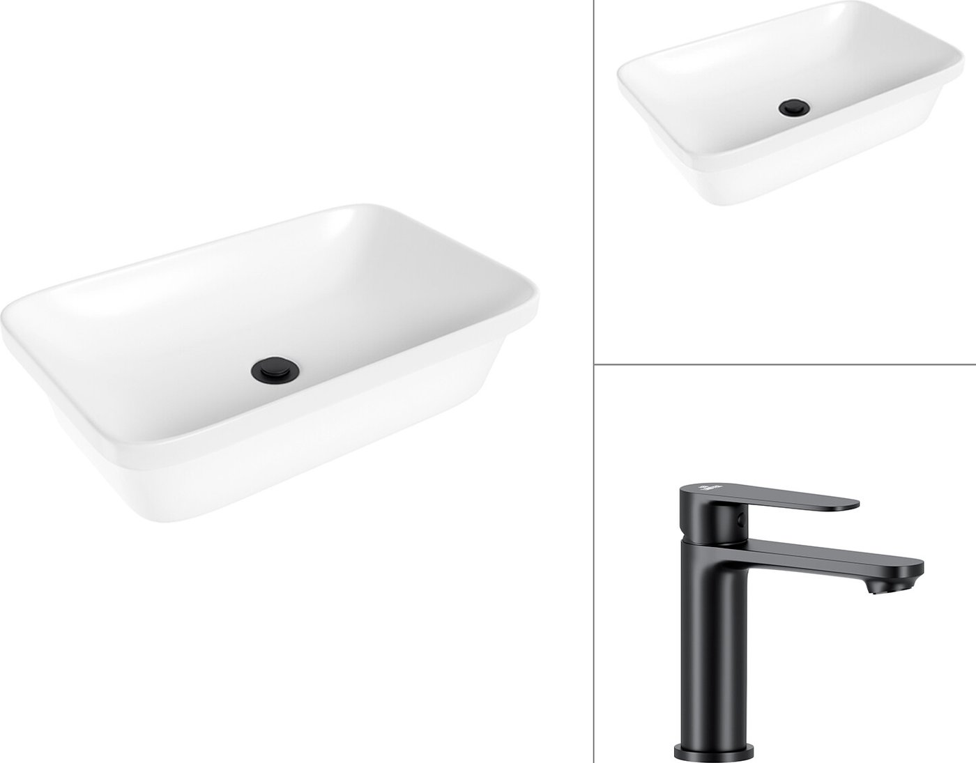 

Умывальник Lauter 21370 + Moon 21СК691BS