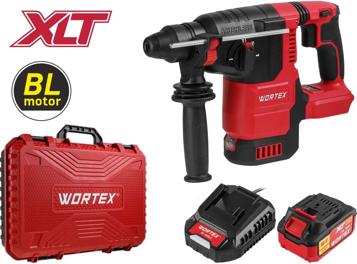 

Перфоратор Wortex CRH 1822 Set 1334921 (с 1-им АКБ, кейс)