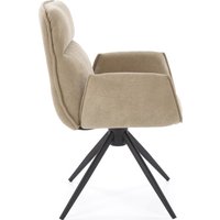 Стул с подлокотниками Halmar K574 (темно-бежевый)