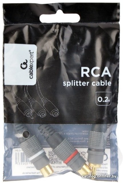 Разветвитель Cablexpert CCAP-RCAM2F-0.2M
