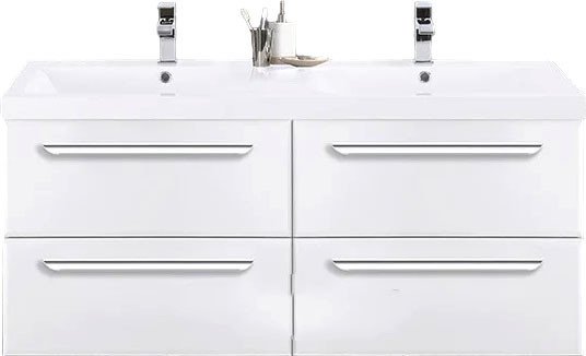 Cezares Тумба под умывальник DUET-N-1400-4C-SO-2-BL