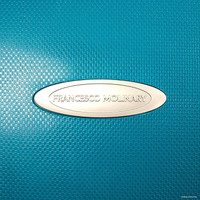 Чемодан-спиннер Francesco Molinary 337-HL301/3-18NAV (синий)