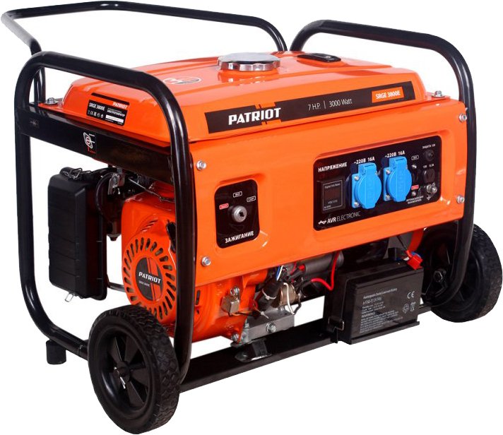 

Бензиновый генератор Patriot SRGE 3800E