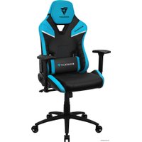 Игровое (геймерское) кресло ThunderX3 TC5 Azure Blue (черный/голубой)