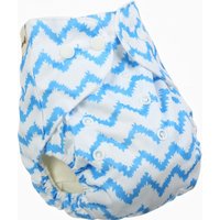 Многоразовый подгузник Крошка Я Машинки (белый/голубой) в Орше