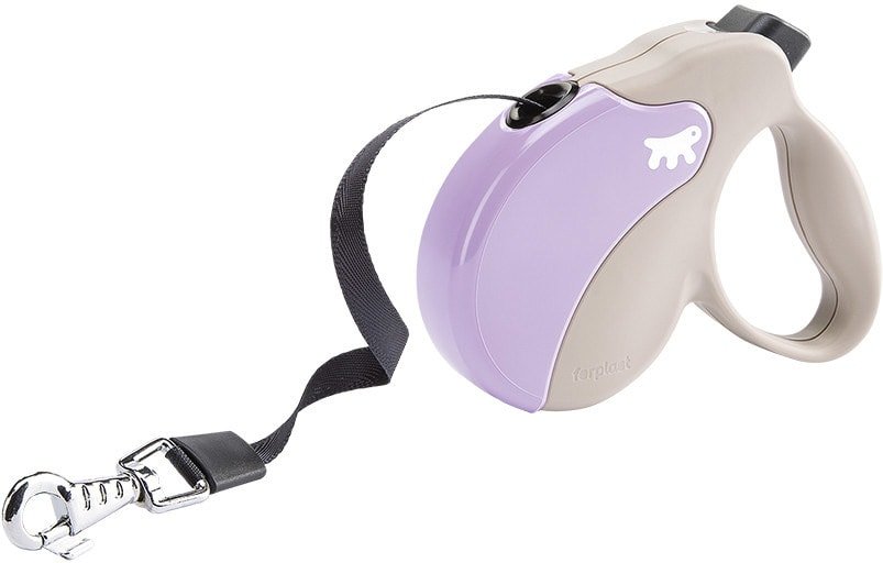 

Поводок-рулетка Ferplast Amigo Mini 75702019 (бежевый/фиолетовый)