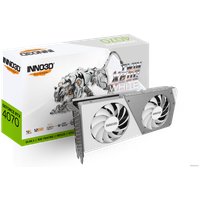 Видеокарта Inno3D GeForce RTX 4070 Twin X2 OC White N40702-126XX-185252W