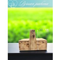 Фудбокс Florbox C крышкой большой 33x33x23.8 см (обжиг)
