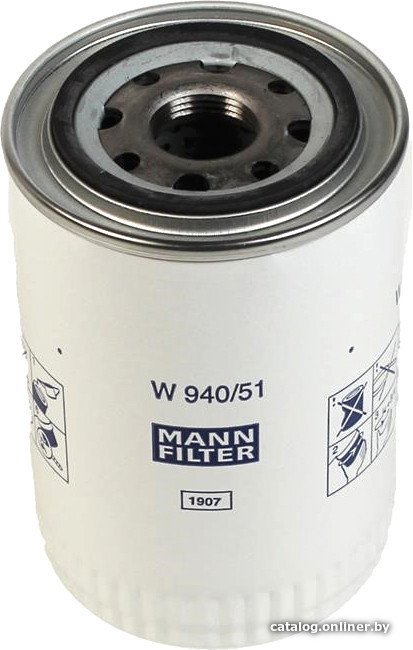 Масляный фильтр MANN-filter W940/51