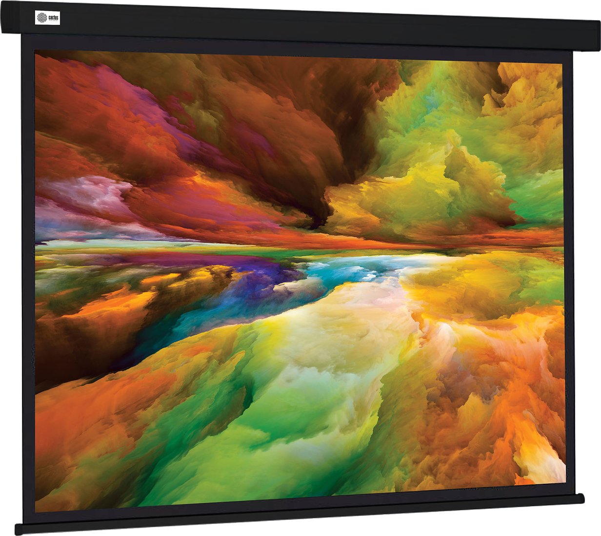 

Проекционный экран CACTUS Wallscreen 206x274 CS-PSW-206X274-BK