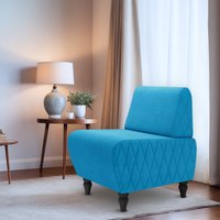 Интерьерное кресло MONOFIX Буно кресло (велюр/голубой №30)