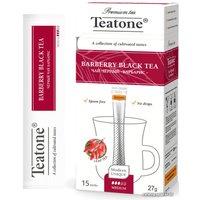 Черный чай Teatone Barberry Black Tea - Черный чай Барбарис 15 стиков в Солигорске