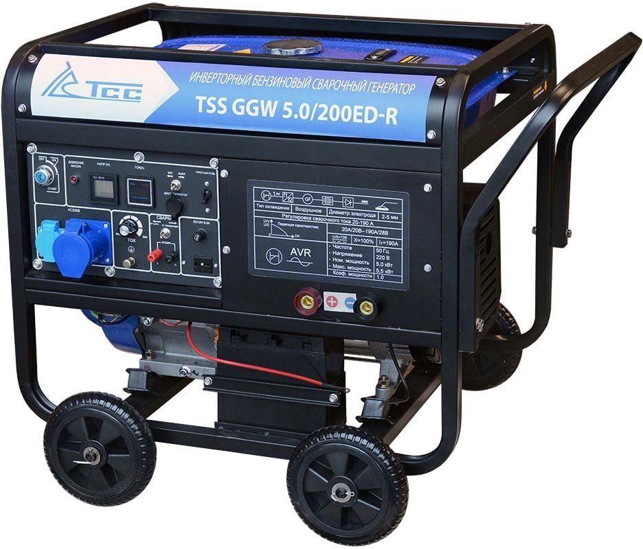 

Бензиновый генератор ТСС GGW 5.0/200ED-R