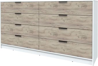 Интерлиния Концепт КТ-К197 (дуб серый/белый платинум)