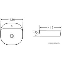 Умывальник Grossman GR-3028