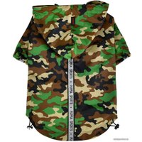 Дождевик для животных Puppia Base Jumper PEAF-RM03-NC-L (новый камуфляж)