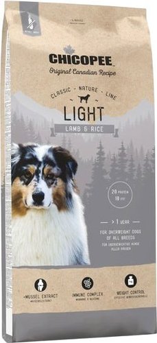 Сухой корм для собак Chicopee CNL Light Lamb & Rice 2 кг
