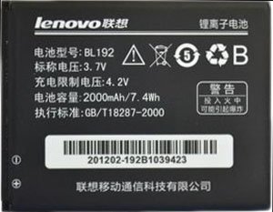

Аккумулятор для телефона Копия Lenovo BL192