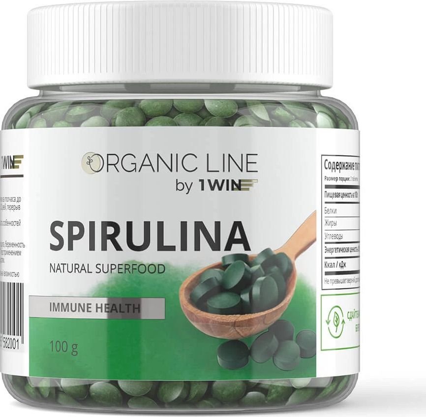 

Витамины, минералы 1WIN Спирулина детокс/Spirulina суперфуд (200 таблеток)