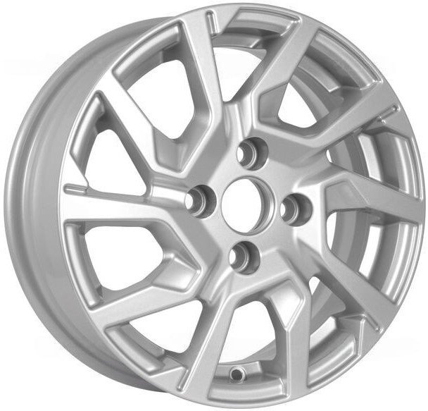 

Литые диски KDW KD1420 (КС1090-00) 14x5.5" 4x100мм DIA 54.1мм ET 40мм Silver Painted