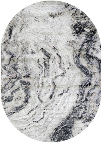Safyun Victoria HL796-GREY-ANTRASIT-OVAL (0.8x1.5)