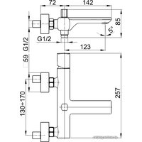 Смеситель Armatura Morganit 4924-010-00