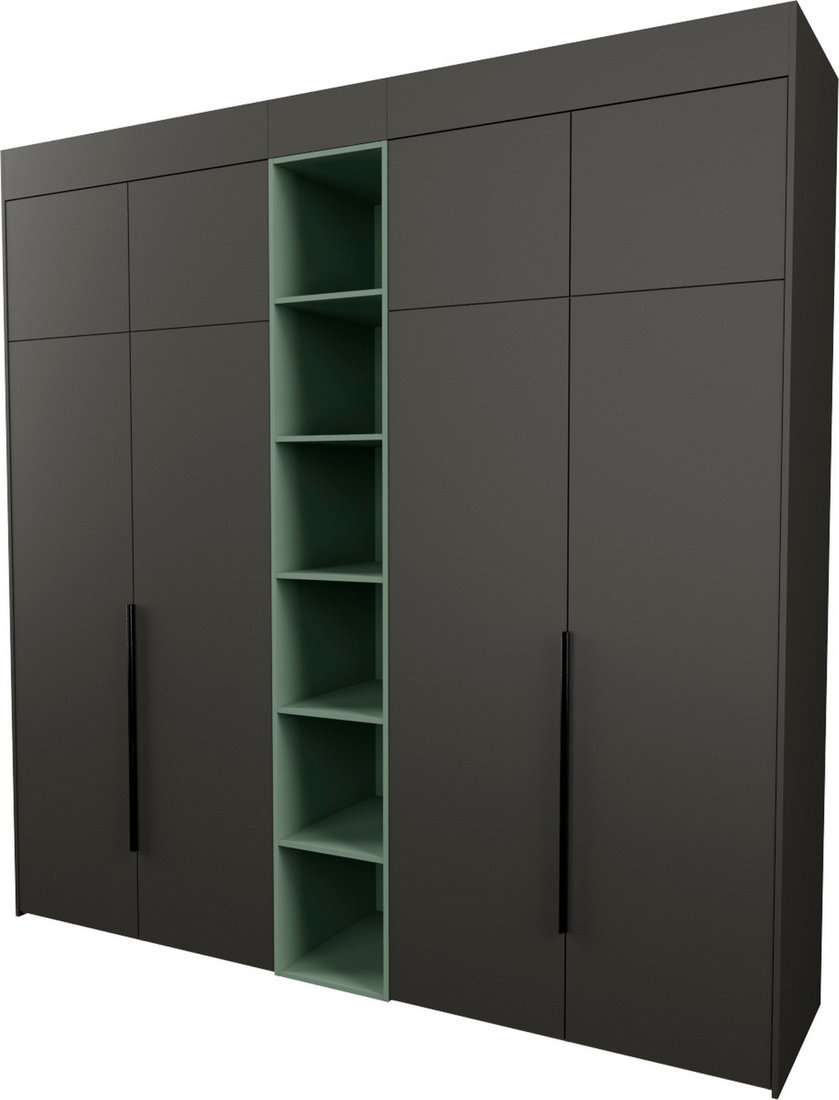 

Шкаф распашной Рэйгрупп Рэй S262-В11-3-WKZ В11-3 (дуб веллингтон/кобальт/зеленый самшит)