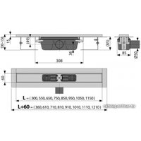 Трап/канал Alcaplast APZ1-300