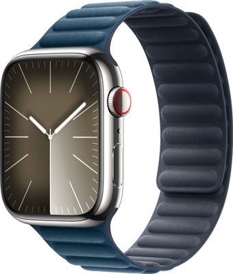 Ремешок Apple Magnetic Link MTJ93 (45 мм, синий омут, размер S/M)