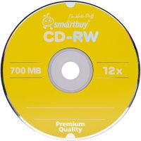CD-RW диск SmartBuy SBCD-RW25 700Mb 12х (25 шт.)