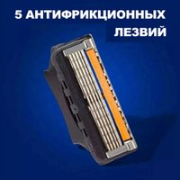 Бритвенный станок Glamify 5 касет