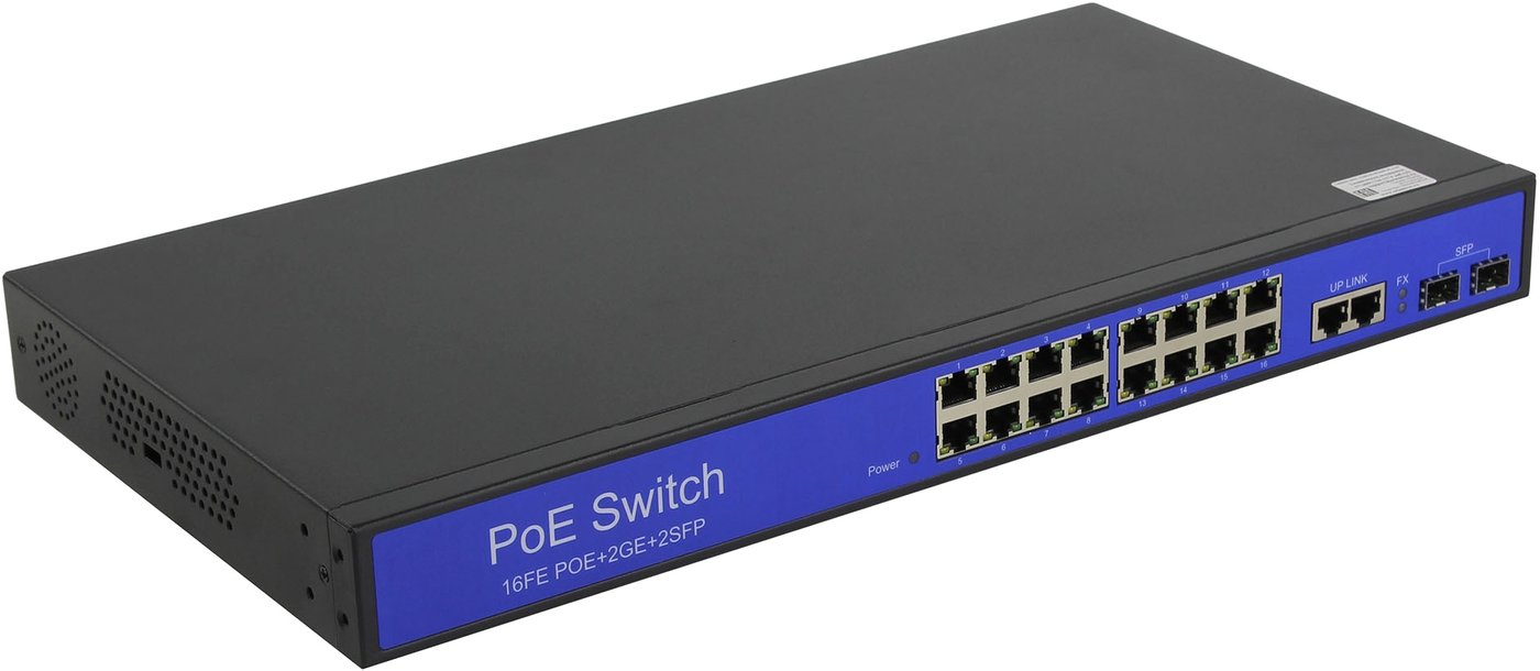 

Неуправляемый коммутатор Orient SWP-7516POE/2P/2SFP PS 1GB