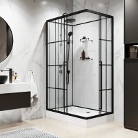 Душевая кабина Niagara Standart ST120/80/15QR/KL/BKT 120x80x215