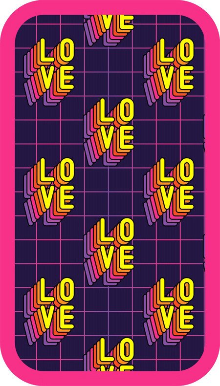 

Пенал ArtSpace 190x110 Love ПК2_42357
