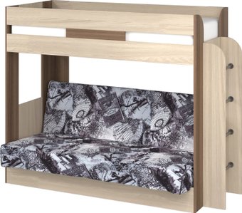 Двухъярусная кровать Премиум Колибри (шимо темный/шимо светлый)
