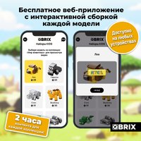 Конструктор QBRIX Мир Животных 10в1 32032
